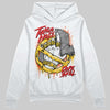 Yellow Sneakers DopeSkill Hoodie Sweatshirt Takin No L's Graphic Streetwear- White 