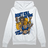 Dunk Blue Jay and University Gold DopeSkill Hoodie Sweatshirt Don't Kill My Vibe Graphic Streetwear - White 