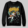 SB Dunk Low Rodeo Tourmaline DopeSkill Sweatshirt Nevermind Graphic Streetwear - Black
