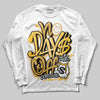 Jordan 12 "Phantom" DopeSkill Long Sleeve T-Shirt No Days Off Graphic Streetwear - White