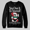 Jordan 3 Mexico 'El Vuelo' DopeSkill Sweatshirt Owe It To Yourself Graphic Streetwear - Black