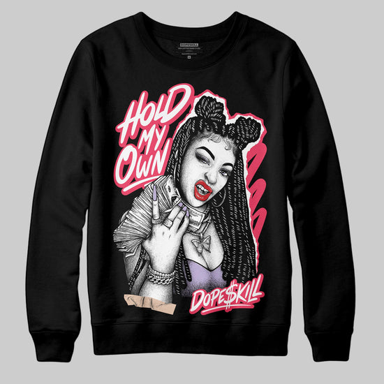 Jordan 5 Low “Peanut Butter Jelly” DopeSkill Sweatshirt New H.M.O Graphic Streetwear - Black