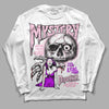 Dunk LX Pink Foam DopeSkill Long Sleeve T-Shirt Mystery Ghostly Grasp Graphic Streetwear - White