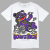 Jordan 3 Retro Dark Iris DopeSkill T-Shirt Born To Be Rich Graphic Streetwear - White 