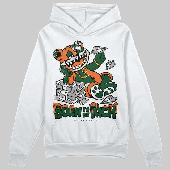 SoleFly x Air Jordan 3 “Fruits Of Our Labor” DopeSkill Hoodie Sweatshirt Born To Be Rich Graphic Streetwear - White