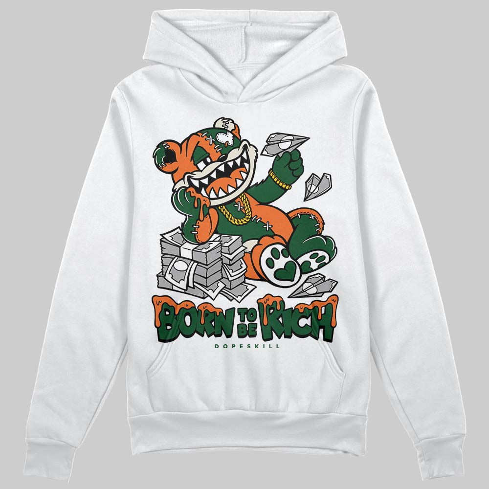 SoleFly x Air Jordan 3 “Fruits Of Our Labor” DopeSkill Hoodie Sweatshirt Born To Be Rich Graphic Streetwear - White