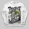 Jordan 11 “Inner Beast” DopeSkill Long Sleeve T-Shirt Pocket Change Graphic Streetwear - White