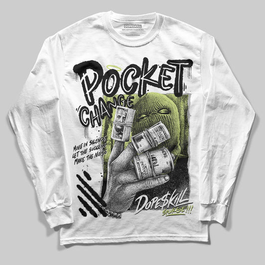 Jordan 11 “Inner Beast” DopeSkill Long Sleeve T-Shirt Pocket Change Graphic Streetwear - White