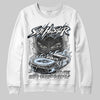 Jordan 9 Cool Grey DopeSkill Sweatshirt New Side Hustler Graphic Streetwear - White