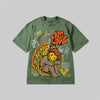 No Love DopeSkill Premium T-shirt Streetwear - Moss