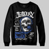 Royal Blue Sneakers DopeSkill Sweatshirt Jealousy Graphic Streetwear - Black