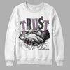 Jordan 2 “Mauve/Off-Noir” DopeSkill Sweatshirt Trust No One Graphic Streetwear - White 