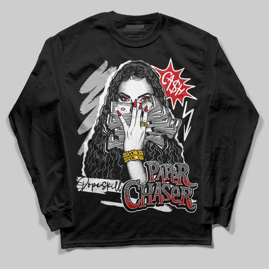 Jordan 3 OG “Black Cement” DopeSkill Long Sleeve T-Shirt NPC Graphic Streetwear - Black