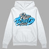 Jordan 2 Low "University Blue" DopeSkill Hoodie Sweatshirt Rare Breed Type Graphic Streetwear - White