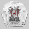 Jordan 9 Cool Grey DopeSkill Long Sleeve T-Shirt Angels Graphic Streetwear - White