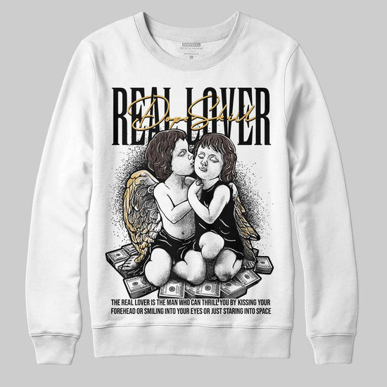 Adidas Samba OG C ‘Black Gum’ DopeSkill Sweatshirt Real Lover Graphic Streetwear - WHite 