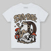 Jordan 1 High OG “Latte” DopeSkill Toddler Kids T-shirt Stay Busy Graphic Streetwear - White 