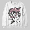 Air Max 95 OG “Pink Foam” DopeSkill Sweatshirt Nevermind Graphic Streetwear - White