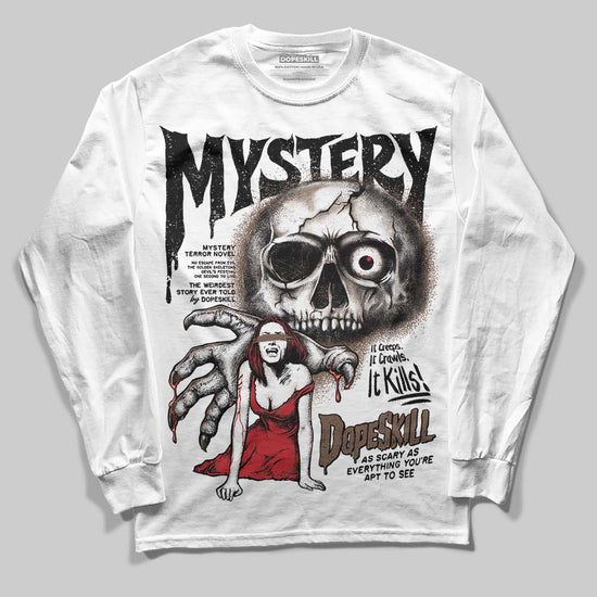 Jordan 9 'Olive' DopeSkill Long Sleeve T-Shirt Mystery Ghostly Grasp Graphic Streetwear - WHite