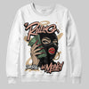 TAN Sneakers DopeSkill Sweatshirt Rolling in Money Graphic Streetwear - White 