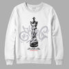 Jordan 2 Retro "Black Cement" DopeSkill Sweatshirt King Chess Graphic Streetwear - White