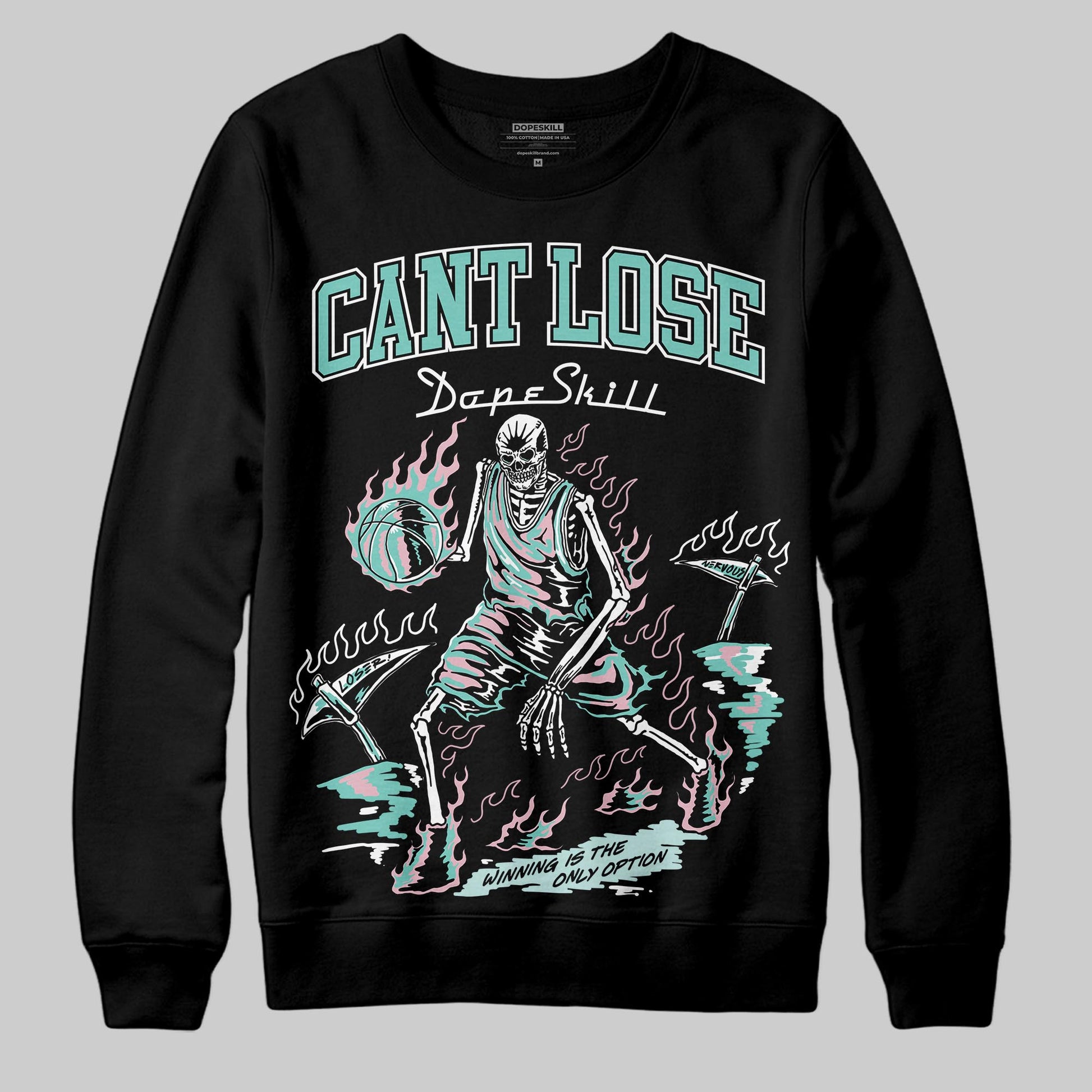 Jordan 11 Low "Igloo" DopeSkill Sweatshirt Cant Lose Graphic Streetwear - Black
