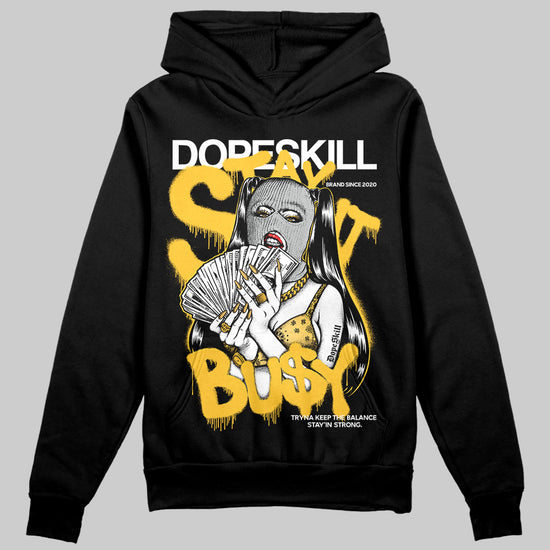 Jordan 12 "Phantom" DopeSkill Hoodie Sweatshirt Stay It Busy Graphic Streetwear - Black