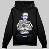 Royal Blue Sneakers DopeSkill Hoodie Scared Money Don't Make No Money Graphic Streetwear - black