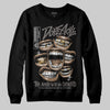 Jordan 4 Retro Cave Stone DopeSkill Sweatshirt The Mouth With No Droughts Graphic Streetwear - Black