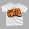 Jordan 12 Retro Brilliant Orange DopeSkill Toddler Kids T-shirt Anti Social Graphic Streetwear - White