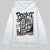Jordan 4 “Black Cat” (2025) DopeSkill Hoodie Sweatshirt Pocket Change Graphic Streetwear - White