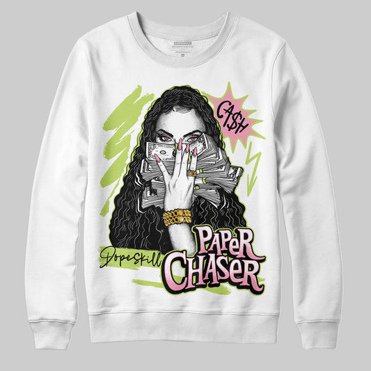 Chase B x Travis Scott x Jordan Jumpman Jack DopeSkill Sweatshirt NPC Graphic Streetwear - White 