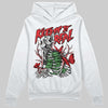 Black and White Sneakers DopeSkill Hoodie Sweatshirt Keepin' It Real Graphic Streetwear - White 