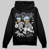 Jordan 5 Retro Wolf Grey (2026) DopeSkill Hoodie Sweatshirt No Risk No Story Graphic Streetwear - Black
