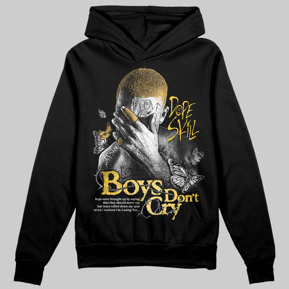 Jordan 12 "Phantom" DopeSkill Hoodie Sweatshirt Boys Don't Cry Graphic Streetwear - Black