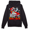 Jordan 11 Retro Cherry DopeSkill Hoodie Sweatshirt Born To Be Rich Graphic Streetwear - Black