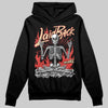 Red Sneakers DopeSkill Hoodie Laid Back Graphic Streetwear - black