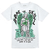 Jordan 1 High OG Green Glow DopeSkill T-Shirt Angels Graphic Streetwear - White