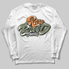 Jordan 4 Retro OG SP Undefeated (2025) DopeSkill Long Sleeve T-Shirt Rare Breed Type Graphic Streetwear - White