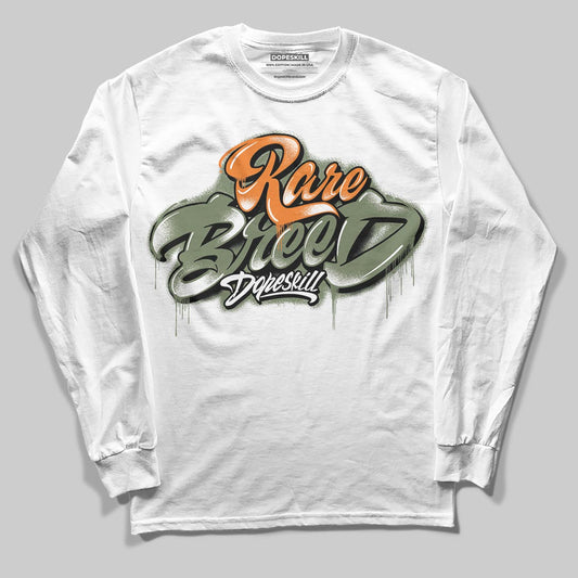 Jordan 4 Retro OG SP Undefeated (2025) DopeSkill Long Sleeve T-Shirt Rare Breed Type Graphic Streetwear - White