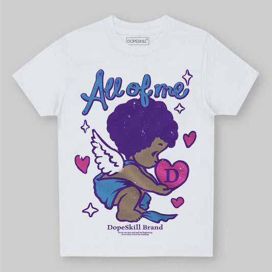 PURPLE Sneakers DopeSkill Toddler Kids T-shirt All Of Me Graphic Streetwear - White 