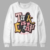 Jordan 3 GS “Red Stardust” DopeSkill Sweatshirt Talk Is Chip Graphic Streetwear - White