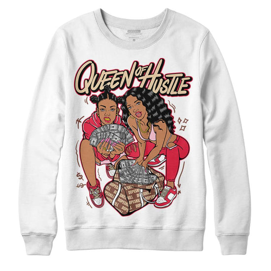 Dunk Low PRM Bacon DopeSkill Sweatshirt Queen Of Hustle Graphic Streetwear - White