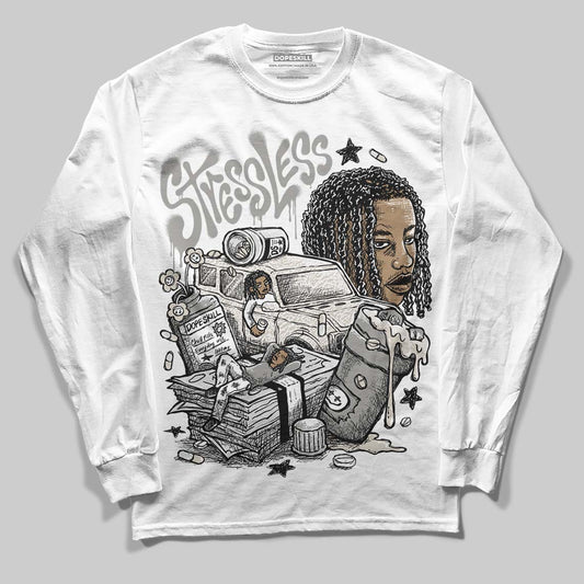 Jordan 3 Retro Pure Money DopeSkill Long Sleeve T-Shirt Stressless Graphic Streetwear - White