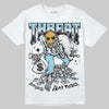 Vans Knu Stack Vintage Satin Dream Blue DopeSkill T-Shirt Threat Graphic Streetwear - White