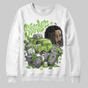 Air Max 95 Big Bubble Neon Yellow DopeSkill Sweatshirt Stressless Graphic Streetwear - White