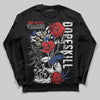 Jordan 3 “Seoul 2.0” DopeSkill Long Sleeve T-Shirt Side Hustle Graphic Streetwear - Black