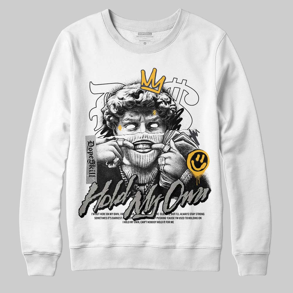 Jordan 3 Retro Black Cat DopeSkill Sweatshirt In My Way Graphic Streetwear - White