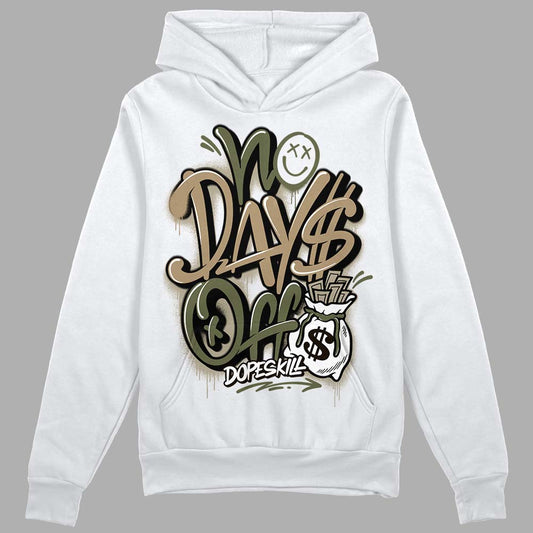 Air Max 90 Ballistic Neutral Olive DopeSkill Hoodie Sweatshirt No Days Off Graphic Streetwear - White