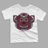 Jordan 5 Retro Burgundy (2023) DopeSkill Toddler Kids T-shirt Monk Graphic Streetwear - White